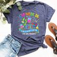 Infinity & Beyond For Patients Nurse Healthcare Graphic Bella Canvas T-shirt Heather Navy