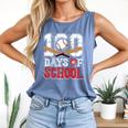 100 Days Of School Baseball 100 Days Smarter Boys Student Comfort Colors Tank Top Blue Jean