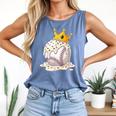 Baseball Drip Ice Cream Crown Melt Graphic Comfort Colors Tank Top Blue Jean