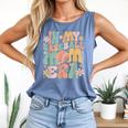 In My Baseball Mom Era Comfort Colors Tank Top Blue Jean