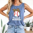 Baseball MomMom Baseball Player Leopard Mom Mom Comfort Colors Tank Top Blue Jean