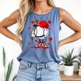 Cute Dripping Baseball Lover Valentines Day Boys Kids Comfort Colors Tank Top Blue Jean