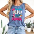 HUGvyn 100 Days Of School Baseball Ice Cream Teacher Student Comfort Colors Tank Top Blue Jean HUGvyn 100 Days Of School Baseball Ice Cream Teacher Student Comfort Colors Tank Top Blue Jean