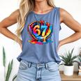 Number 67 Baseball Glove Ice Cream Drip Six Seven Meme Comfort Colors Tank Top Blue Jean