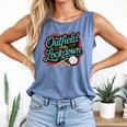 Outfield On Lockdown Baseball Defense Sports Comfort Colors Tank Top Blue Jean Outfield On Lockdown Baseball Defense Sports Comfort Colors Tank Top Blue Jean