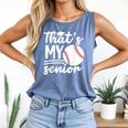 My Senior Baseball Senior Mom 2026 Baseball Senior Mama Comfort Colors Tank Top Blue Jean