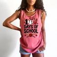 100 Days Of School Coquette Bow Baseball 100th Day Girl Kid Comfort Colors Tank Top Watermelon 100 Days Of School Coquette Bow Baseball 100th Day Girl Kid Comfort Colors Tank Top Watermelon