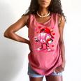 Baseball Drip Valentine Sports Vday Ice Cream Drip Heart Comfort Colors Tank Top Watermelon