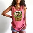 Baseball Ice Cream Drip Number 67 Playground Player 67th Comfort Colors Tank Top Watermelon
