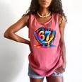 Baseball Stuff Six Seven 67 Ice Cream Drip 6 7 Baseball Kids Comfort Colors Tank Top Watermelon