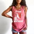 It's My 8th Birthday Baseball Football Heart 8 Year Old Comfort Colors Tank Top Watermelon It's My 8th Birthday Baseball Football Heart 8 Year Old Comfort Colors Tank Top Watermelon