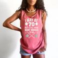 I May Be 70 Baseball Player 70th Birthday Party Comfort Colors Tank Top Watermelon I May Be 70 Baseball Player 70th Birthday Party Comfort Colors Tank Top Watermelon