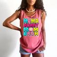 Retro Mama Mommy Mom Bruh Baseball Women Girls Comfort Colors Tank Top Watermelon