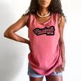 Women's Baseball Softball Baseball Mom Baseball Comfort Colors Tank Top Watermelon