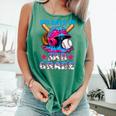 100 Days Of 3rd Grade Baseball 100th Day Of School Boys Kids Comfort Colors Tank Top Violet