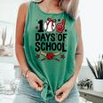 100 Days Of School Coquette Bow Baseball 100th Day Girl Kid Comfort Colors Tank Top Violet 100 Days Of School Coquette Bow Baseball 100th Day Girl Kid Comfort Colors Tank Top Violet