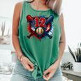 Baseball 12 Year Old Splash Drip 12th Birthday Boy Number 12 Comfort Colors Tank Top Violet Baseball 12 Year Old Splash Drip 12th Birthday Boy Number 12 Comfort Colors Tank Top Violet
