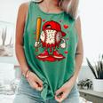 Baseball Drip Ice Cream Apparel Boys Kids Valentines Day Comfort Colors Tank Top Violet Baseball Drip Ice Cream Apparel Boys Kids Valentines Day Comfort Colors Tank Top Violet