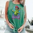 Baseball Ice Cream Drip Boys And Girls Batter Game Day Comfort Colors Tank Top Violet Baseball Ice Cream Drip Boys And Girls Batter Game Day Comfort Colors Tank Top Violet