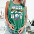 Baseball Ice Cream Drip Bro Of The Birthday Boy Comfort Colors Tank Top Violet Baseball Ice Cream Drip Bro Of The Birthday Boy Comfort Colors Tank Top Violet