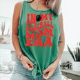 In My Baseball Mom Era Red Comfort Colors Tank Top Violet In My Baseball Mom Era Red Comfort Colors Tank Top Violet