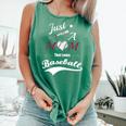 Baseball Mom Sayings Just A Mom That Loves Baseball Comfort Colors Tank Top Violet Baseball Mom Sayings Just A Mom That Loves Baseball Comfort Colors Tank Top Violet