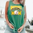 Baseball Mom Sports Mom Yellow Comfort Colors Tank Top Violet Baseball Mom Sports Mom Yellow Comfort Colors Tank Top Violet
