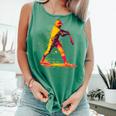 Baseball Player Comfort Colors Tank Top Violet Baseball Player Comfort Colors Tank Top Violet