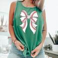 Cute Baseball Coquette Bow For Women Girls Baseball Mama Mom Comfort Colors Tank Top Violet Cute Baseball Coquette Bow For Women Girls Baseball Mama Mom Comfort Colors Tank Top Violet