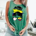 Ecuador Baseball Mom Ecuadorian Baseball Girl Comfort Colors Tank Top Violet