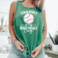 Grammy Of The Birthday Boy Baseball Player Birthday Comfort Colors Tank Top Violet Grammy Of The Birthday Boy Baseball Player Birthday Comfort Colors Tank Top Violet