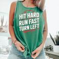 Hit Hard Run Fast Turn Left Baseball Fan Red Graphic Comfort Colors Tank Top Violet Hit Hard Run Fast Turn Left Baseball Fan Red Graphic Comfort Colors Tank Top Violet