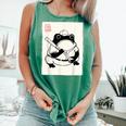Japanese Grumpy Frog Baseball Player Baseball Comfort Colors Tank Top Violet Japanese Grumpy Frog Baseball Player Baseball Comfort Colors Tank Top Violet