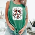 Loud Proud Baseball Mom Mommy Premium Comfort Colors Tank Top Violet