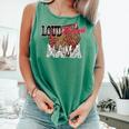 Loud Proud Mama Baseball Mom Comfort Colors Tank Top Violet Loud Proud Mama Baseball Mom Comfort Colors Tank Top Violet