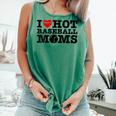 I Love Hot Baseball Moms Heart Sport Fan For Women Men Comfort Colors Tank Top Violet I Love Hot Baseball Moms Heart Sport Fan For Women Men Comfort Colors Tank Top Violet