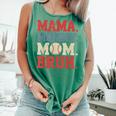 Mama Mommy Mom Bruh Baseball For Women Grandma Mother's Day Comfort Colors Tank Top Violet Mama Mommy Mom Bruh Baseball For Women Grandma Mother's Day Comfort Colors Tank Top Violet
