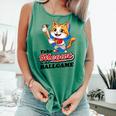 Take Meowt To The Ball Game Tee Slugger Cat Baseball Comfort Colors Tank Top Violet