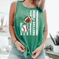 Mom Of Ballers USA Flag Football Baseball Mom Comfort Colors Tank Top Violet Mom Of Ballers USA Flag Football Baseball Mom Comfort Colors Tank Top Violet