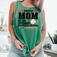 Proud Mom Of An Awesome Baseball Player Baseball Mom Comfort Colors Tank Top Violet Proud Mom Of An Awesome Baseball Player Baseball Mom Comfort Colors Tank Top Violet