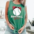Softball Baseball Mom Floral Tee Mother's Day Premium Comfort Colors Tank Top Violet Softball Baseball Mom Floral Tee Mother's Day Premium Comfort Colors Tank Top Violet