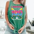 I Survived 100 Days Of School Baseball Cream Drip Boys Comfort Colors Tank Top Violet I Survived 100 Days Of School Baseball Cream Drip Boys Comfort Colors Tank Top Violet