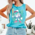 Baseball Character Cartoon Batter Drip Style Women Men Comfort Colors Tank Top Light Green Baseball Character Cartoon Batter Drip Style Women Men Comfort Colors Tank Top Light Green