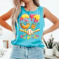 Baseball Drip Ice Cream Number 67 Player Lifestyle Comfort Colors Tank Top Light Green Baseball Drip Ice Cream Number 67 Player Lifestyle Comfort Colors Tank Top Light Green