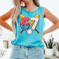 Baseball Drip Number 67 Player 67th Birthday Meme Comfort Colors Tank Top Light Green