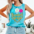 Baseball Lifestyle Baseball Drip Icecream Comfort Colors Tank Top Light Green