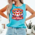 Baseball Is My Love Language Valentine Comfort Colors Tank Top Light Green Baseball Is My Love Language Valentine Comfort Colors Tank Top Light Green