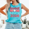 Baseball Mom Since 2006 Comfort Colors Tank Top Light Green Baseball Mom Since 2006 Comfort Colors Tank Top Light Green