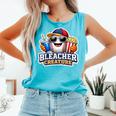 Bleacher Creature Baseball Fan Supporter Game Day Ball Comfort Colors Tank Top Light Green