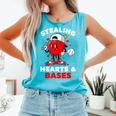 Boys Valentines Baseball Drip Icecream Stealing Hearts Kids Comfort Colors Tank Top Light Green Boys Valentines Baseball Drip Icecream Stealing Hearts Kids Comfort Colors Tank Top Light Green